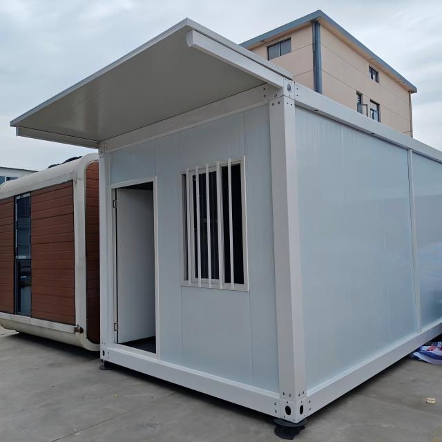 Quick-assembly Container House with Canopy Board