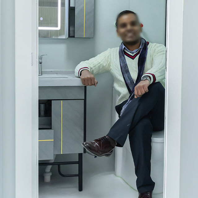 Dry-wet Separation Prefab Toilet